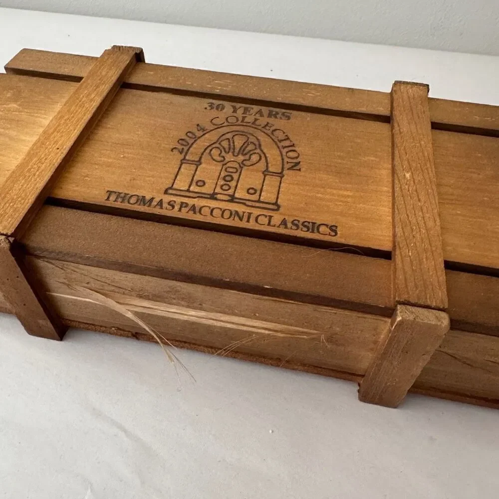 Thomas Pacconi Classics Wooden Empty Box 2004 Collection